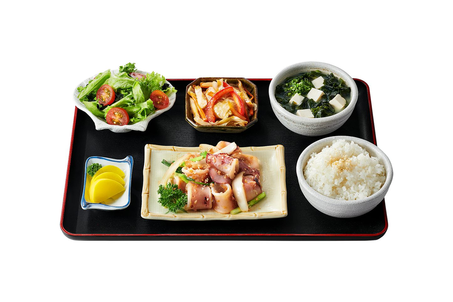 SL Set 4. Ika Itame (Mực Xào Bơ Tỏi)